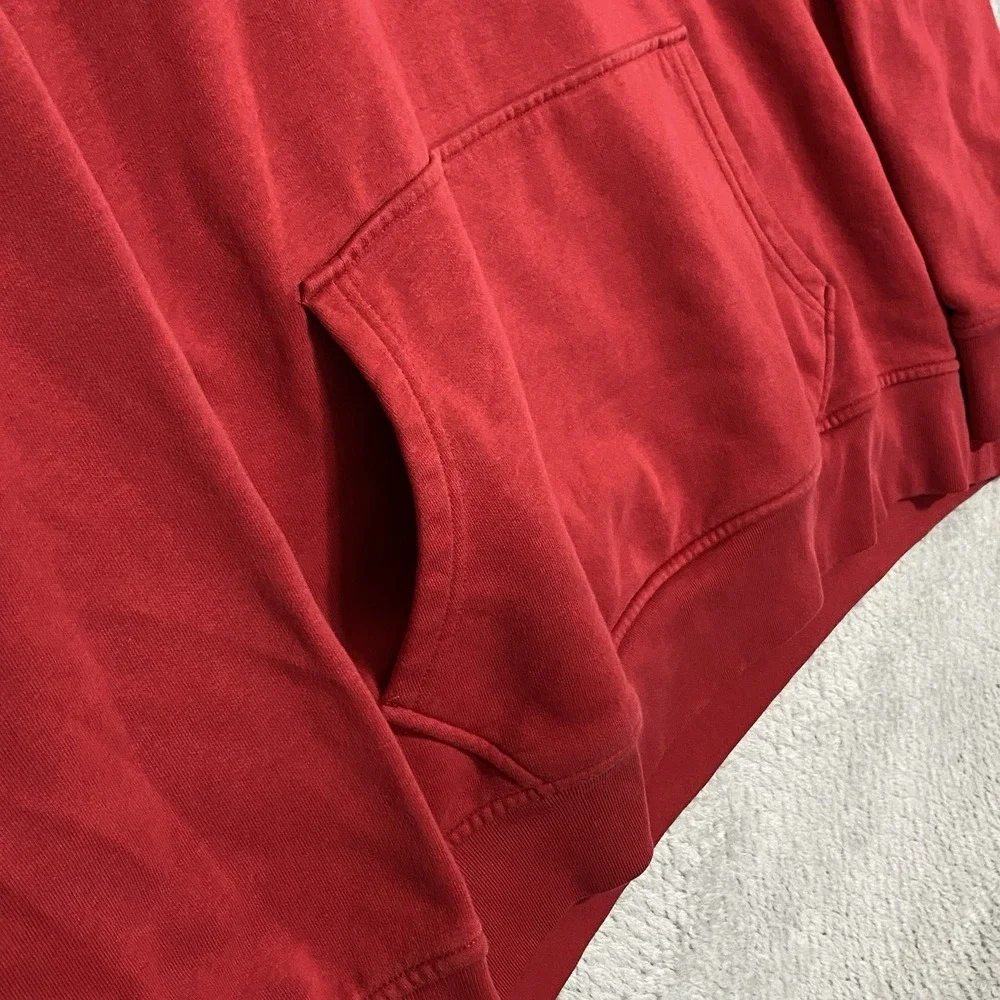 Levi's Sweatshirt Hoodie Mens Sz XL Red Long Sleeve Big Logo